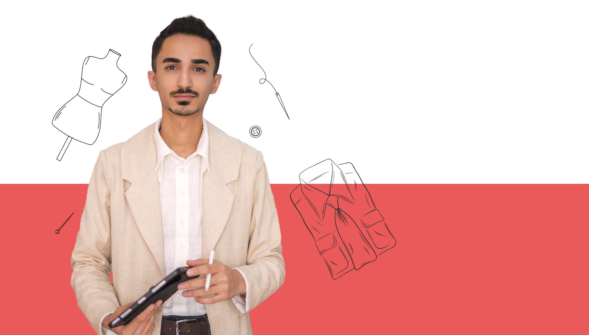 فاشن دیزاین و دورین لەگەڵ محمد زالەلێ